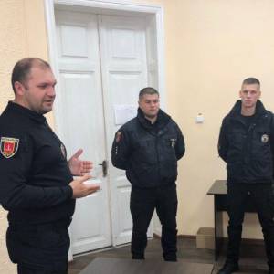 В Измаиле представили нового начальника патрульной полиции