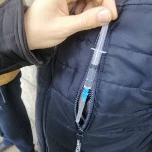 В Измаиле на улице полицейские задержали очередного наркомана с дозой в кармане