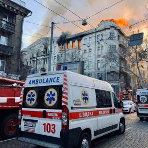 Девять пострадавших из-за пожара в Одессе ещё находятся в больницах