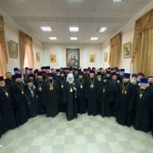 В Измаил съехалось духовенство всего юга Одесской области на  итоговое годовое Епархиальное Собрание