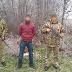 Пограничники Измаильского отряда задержали армянина, который незаконно пересек государственную границу Украины