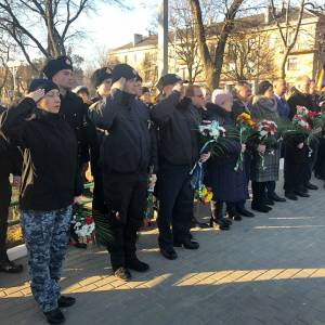 В Измаиле в День Соборности прошел торжественный митинг (ФОТО)