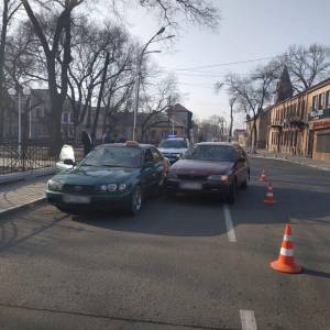 В Измаиле - очередное ДТП, к счастью - без пострадавших