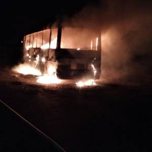 В Измаиле на ходу загорелся автобус "Икарус" (ФОТО)