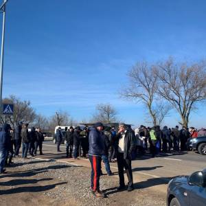 В Одесской области перекрыли трассу Одесса-Рени из-за объединения громад