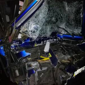 Автобус "Автолюкса" снова попал в аварию на трассе Одесса-Киев