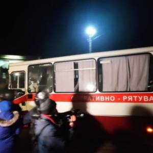 Во время столкновений в Новых Санжарах полиция задержала 24 человека