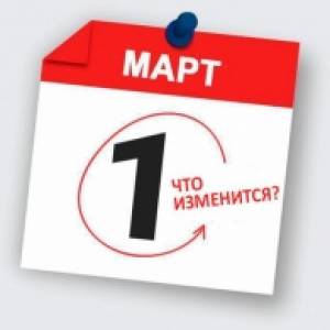 Какие изменения ждут украинцев с 1 марта