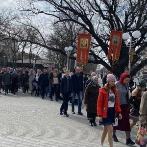 В Измаиле в праздник Торжества Православия прошел крестный ход (ФОТО, ВИДЕО)