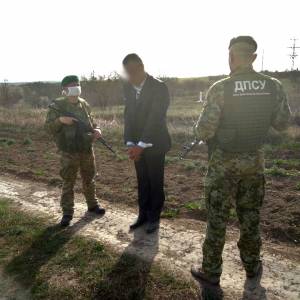 На украинско-молдавской границе измаильские пограничники задержали нарушителя