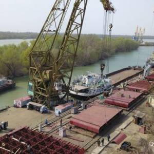 В Измаиле построят самую большую баржу в истории независимой Украины (ФОТО)