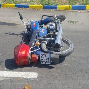 ДТП возле курорта Приморское: мотоциклист угодил под колеса микроавтобуса (ФОТО)