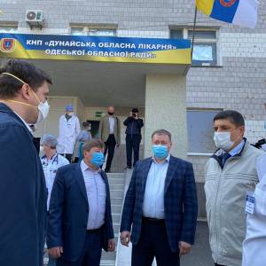 Губернатор Одесской области Максим Куцый отметил высокий уровень подготовки больниц Измаила к приему больных коронавирусом (ФОТО, ВИДЕО)