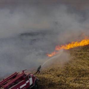 Пожар в Чернобыле подобрался до хранилища реактивных отходов