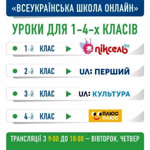 В Украине запустят уроки онлайн для учеников младших классов: когда и где смотреть