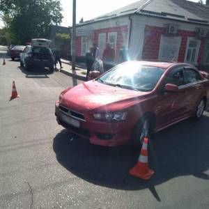 В Измаиле Mitsubishi не пропустил Mazda (ФОТО)