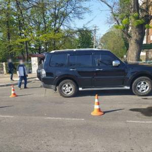 В Измаиле Mitsubishi Pajero сбил велосипедиста