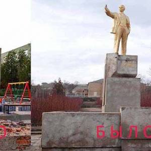 На юге Одесской области демонтировали один из последних монументов Ленину