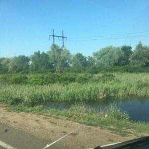 Вода подобралась вплотную к трассе Одесса – Рени (ФОТО)