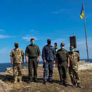 Председатель Одесской ОГА с пограничниками и моряками проверил защиту границ