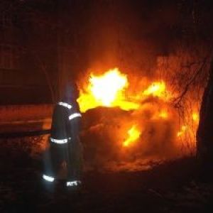 В Измаиле на Папанина загорелся мусор на открытой территории