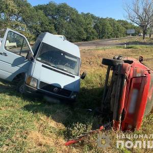 В Измаильском районе в ДТП пострадали два человека