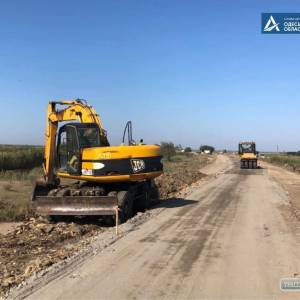 Возле Килии начался ремонт дороги