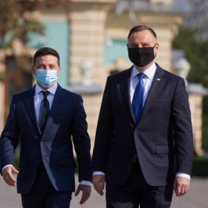 В Одессу приехали Зеленский и Дуда