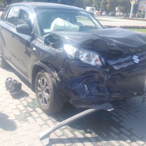 ДТП в Измаиле: ударенная "скорая" и авто на площади Победы  (ФОТО)