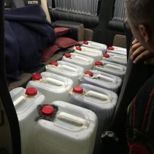 Измаильские пограничники выявили большую партию контрафактного алкоголя (видео)
