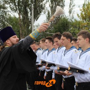 7 футов под килем: в Измаиле будущих моряков посвятили в курсанты