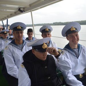 Дунайский институт НУ «ОМА» возрождает традиции: после посвящения курсанты на катере отправились в первое плавание