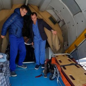 В Одессе приземлился очередной самолет с ранеными солдатами