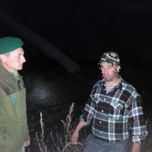 При попытке незаконного пересечения границы ночью был задержан гражданин Молдовы