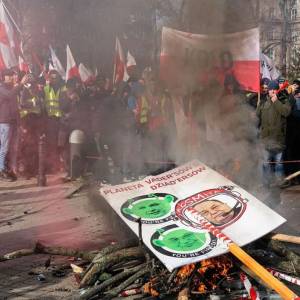 Протест польських фермерів – відбулися сутички з поліцією