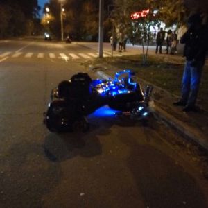 В Измаиле мотоциклист на пешеходном переходе наехал на подростка (ФОТО)