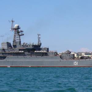 Сили оборони вразили два великі десантні кораблі російських нацистів