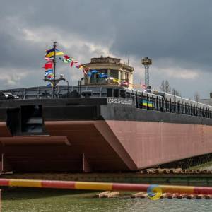 Українське Дунайське пароплавство побудувало вже третю SLG-баржу