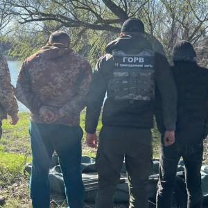 Прикордонники Ізмаїла затримали ухилянтів, які прямували до Румунії на гумовому човні