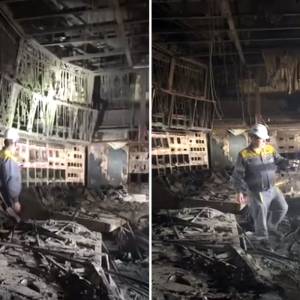 У ДТЕК показали розтрощену російськими окупантами електростанцію