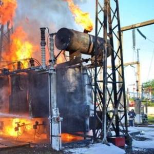 На Одещині через пожежу кілька населених пунктів залишилися без світла