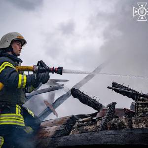 В Ізмаїльському районі гасили пожежу