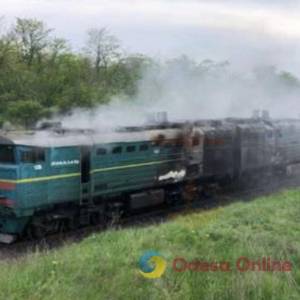 У Болградському районі горів тепловоз
