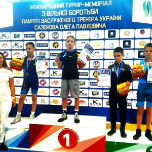 Ізмаїльські борці побували на турнірі меморіалі пам'яті Олега Сазонова