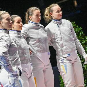 Жіноче фехтування: українські шаблістки здобули срібло чемпіонату Європи в швейцарському Базелі