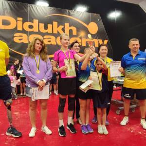 На Чемпіонаті України з настільного тенісу «Прудкий мʼяч» серед мінікадетів 2013 р.н. та молодше