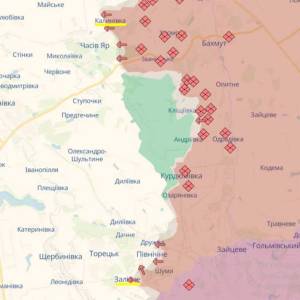 Окупаційні війська росії продовжують просуватися на Сході України