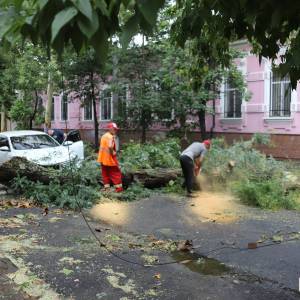 Наслідки зливи на Ізмаїльщині