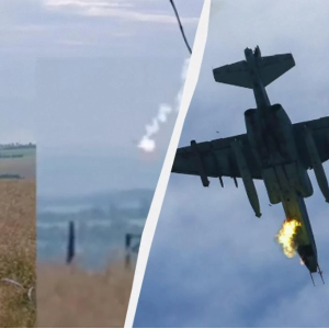 На Донбасі збито російський Су-25: перші подробиці