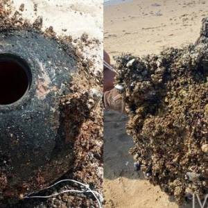 Військові моряки знищили міну на узбережжі Одещини